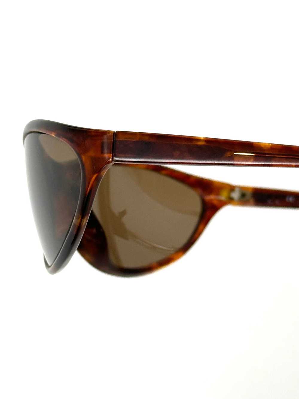 Romeo Gigli Tortoise Shield Sunglasses - image 7