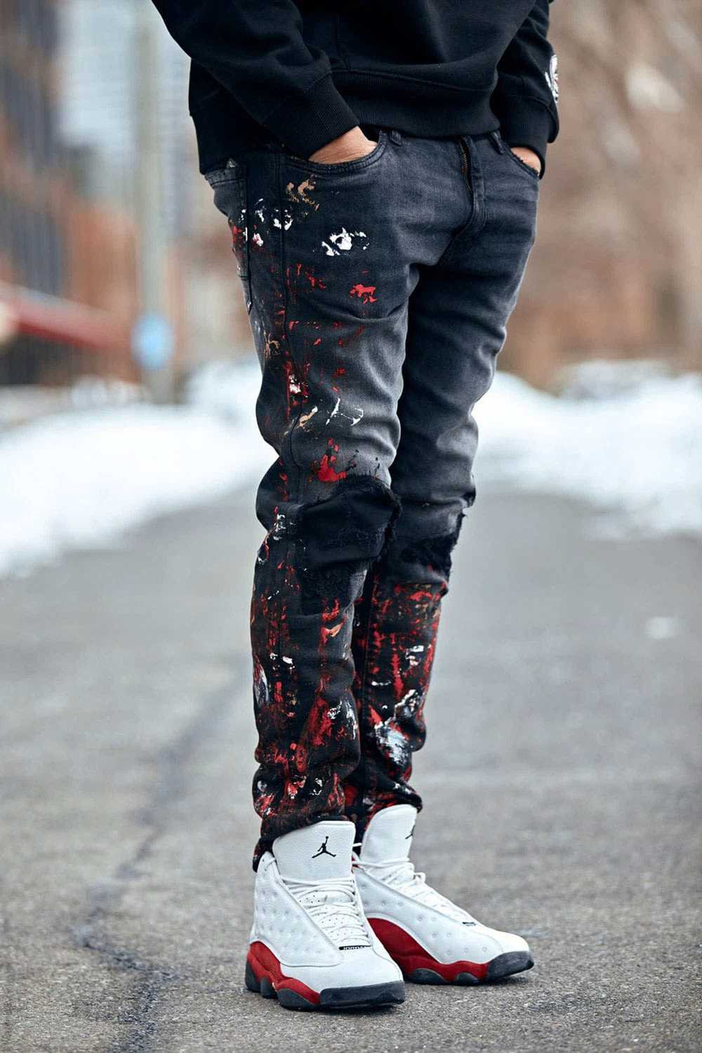 Jordan Craig Sean - Pablo Denim (Bred) - image 2