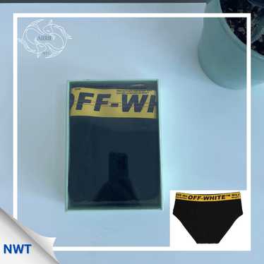 Off-White Off-White Men's Briefs - Black with Yel… - image 1