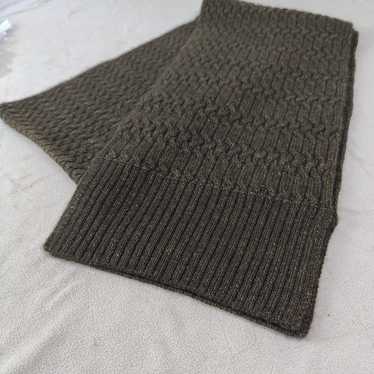 John Varvatos John Varvatos Cable Knit Rectangle … - image 1