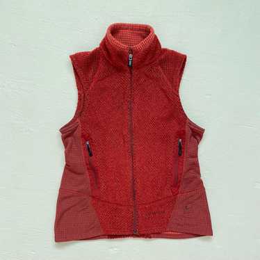 Patagonia Vintage Patagonia R2 Fleece Vest in Cri… - image 1