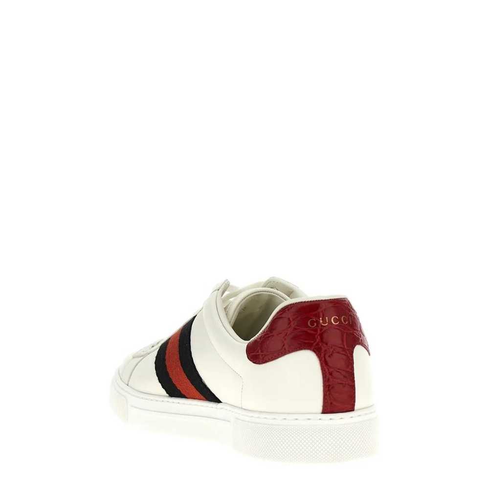 Gucci Ace leather trainers - image 3