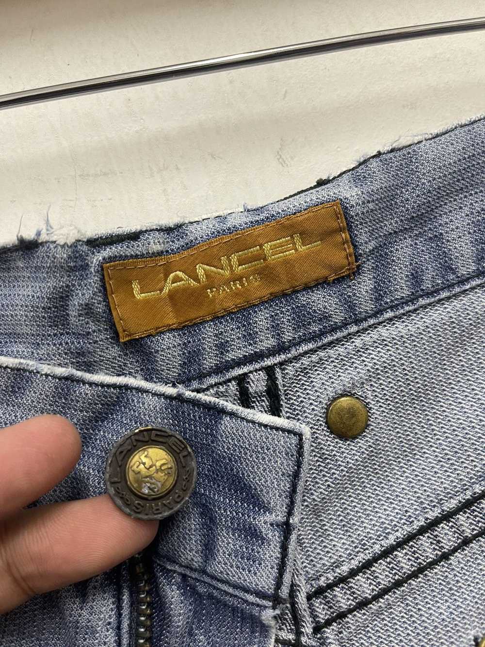 Lancel × Vintage Rare Vintage LANCEL PARIS Denim … - image 7