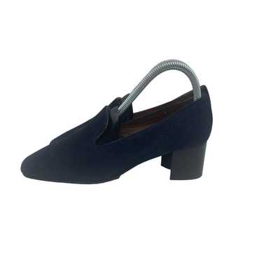 Aquatalia Aquatalia Marsha Suede Pumps Square Bloc