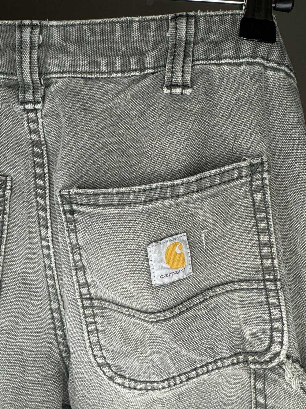 Carhartt Carhartt Double Knee Grey Denim Jeans - image 2