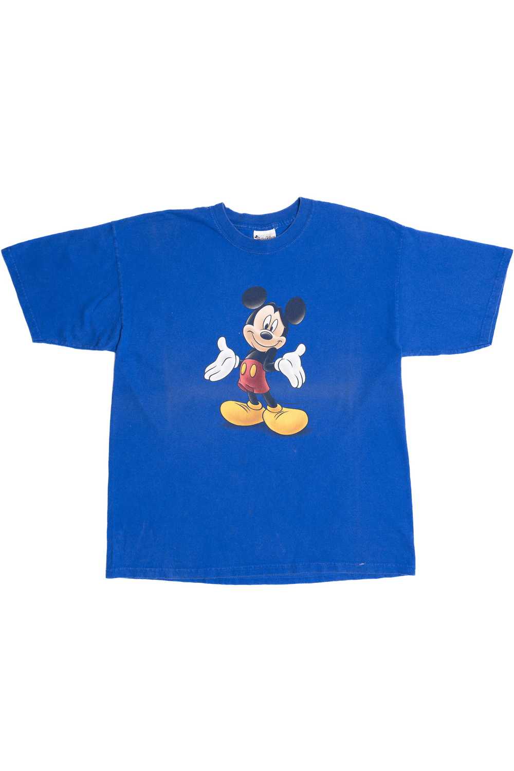 Vintage Mickey Mouse Royal Blue Walt Disney World… - image 1