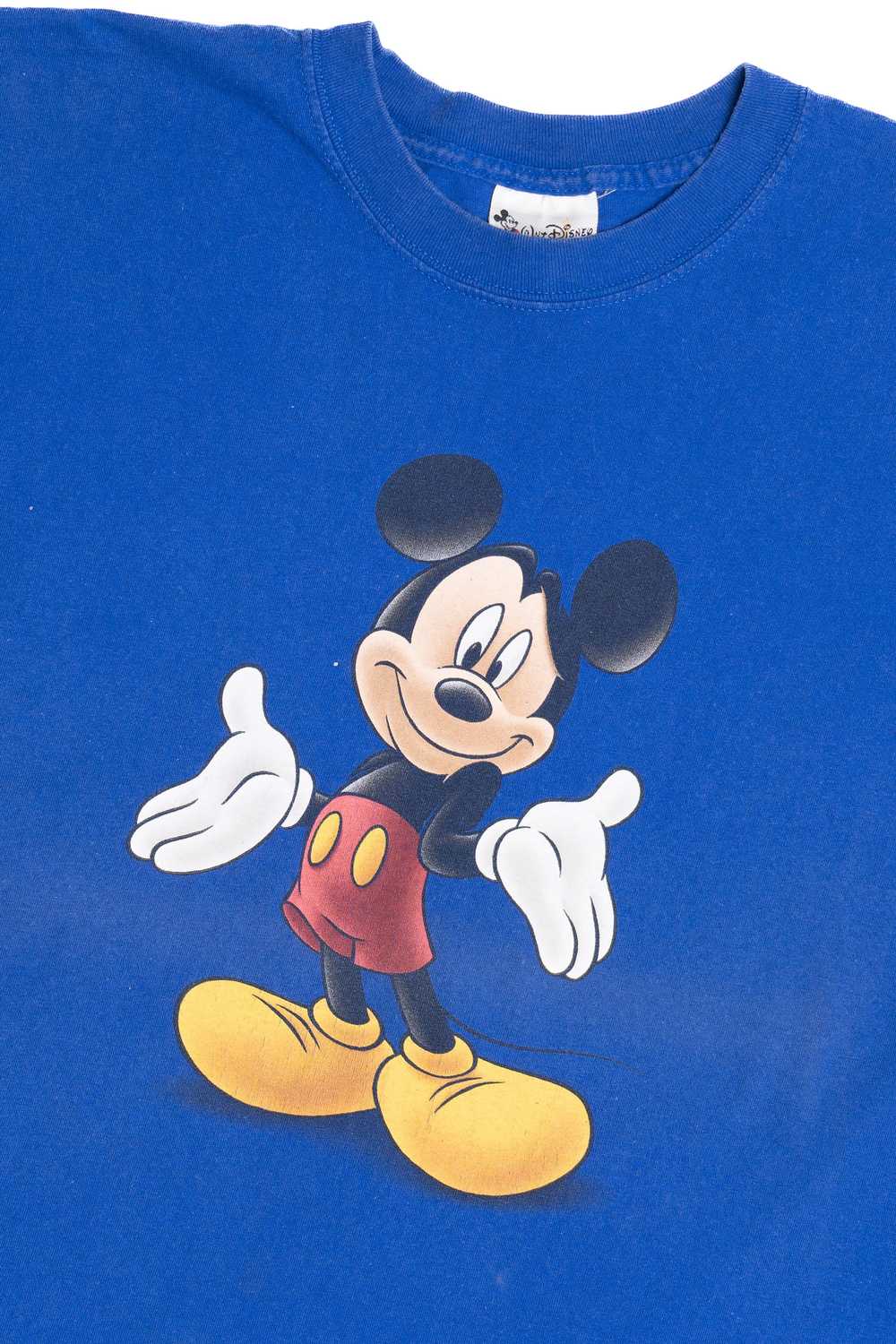 Vintage Mickey Mouse Royal Blue Walt Disney World… - image 2