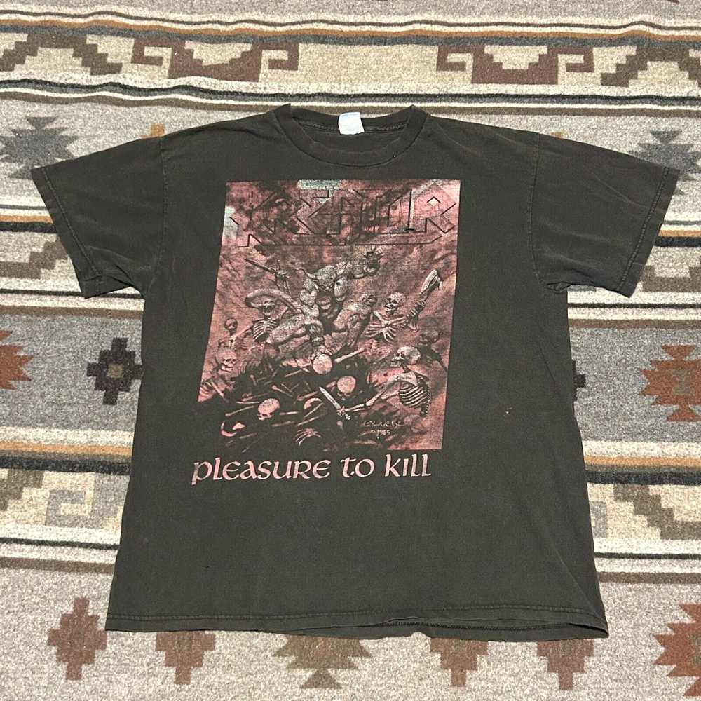 Pleasures Vintage Kreator T-Shirt Pleasure To Kil… - image 1