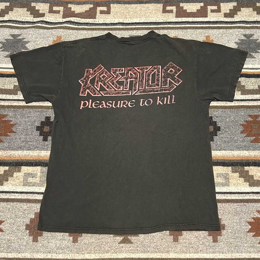 Pleasures Vintage Kreator T-Shirt Pleasure To Kil… - image 2