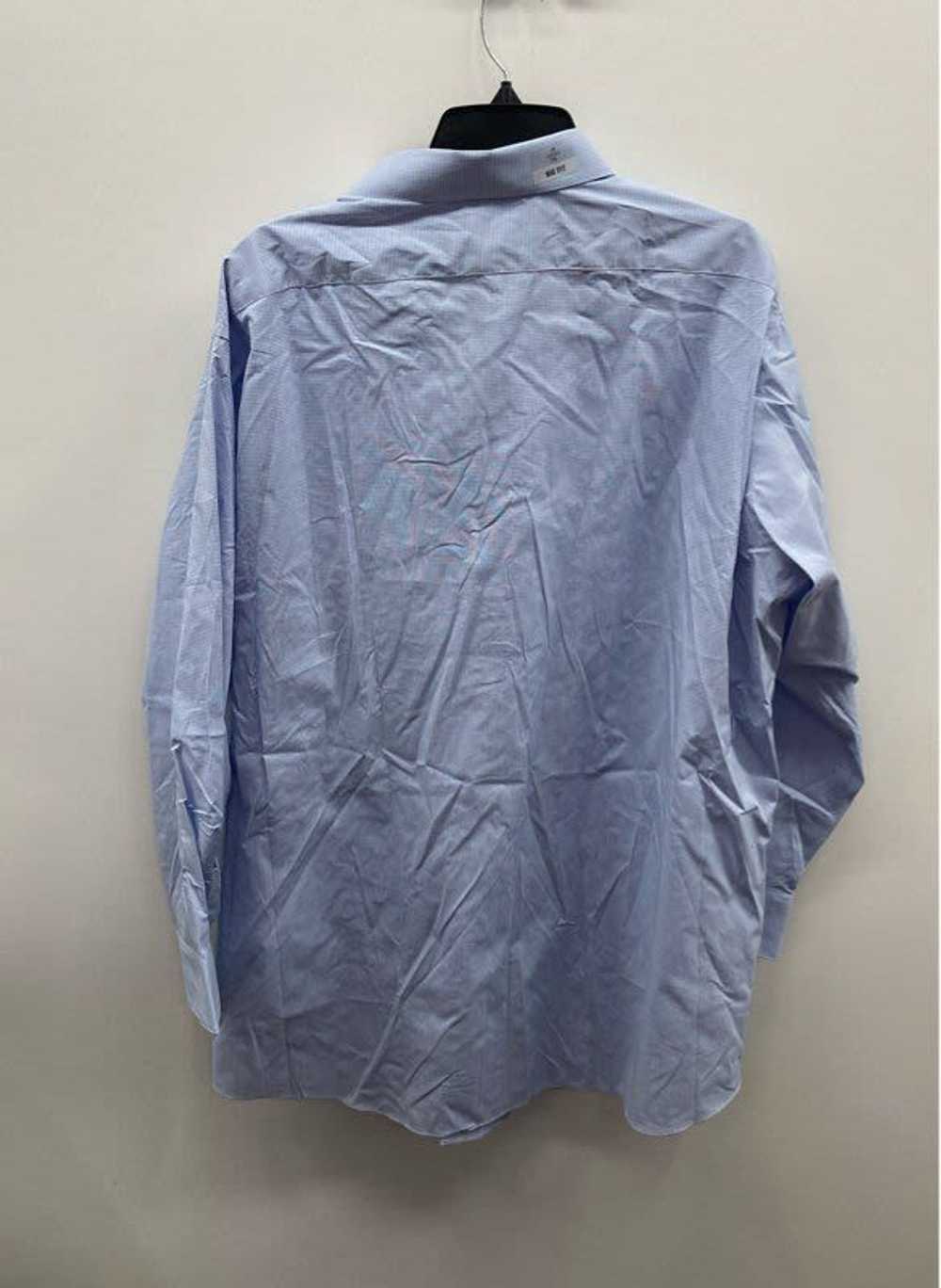 Van Heusen Men Blue Button Up Long Sleeve Shirt S… - image 2