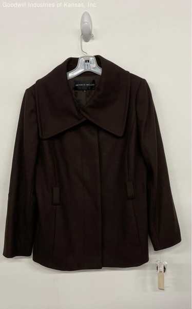 Antonio Melani Chocolate Brown Coat - Size 12