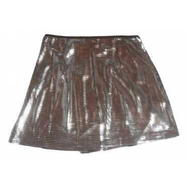 Paco Rabanne Glitter mini skirt