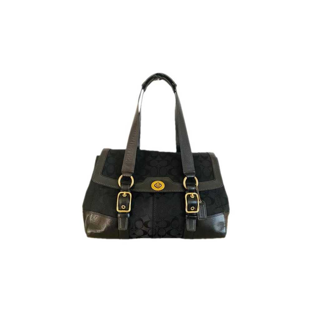 Coach Madison cloth handbag - image 1