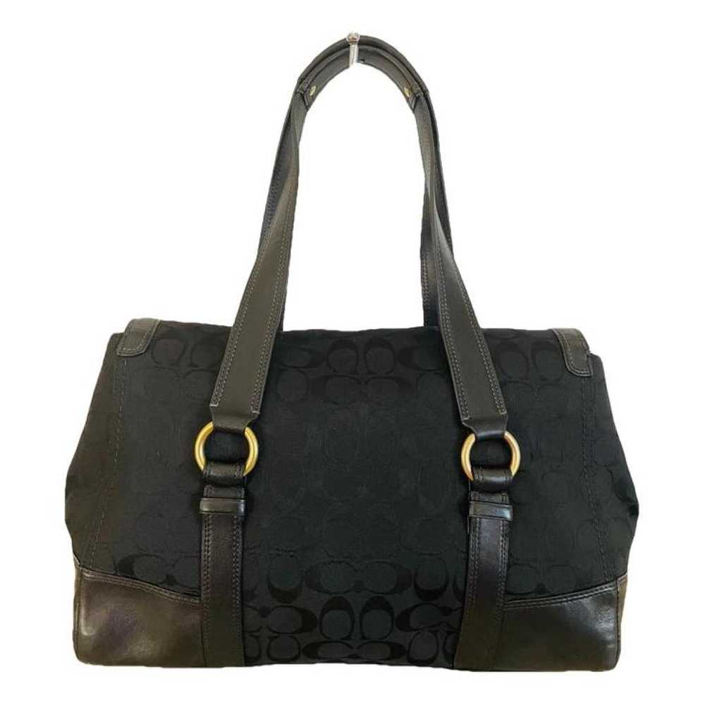 Coach Madison cloth handbag - image 2