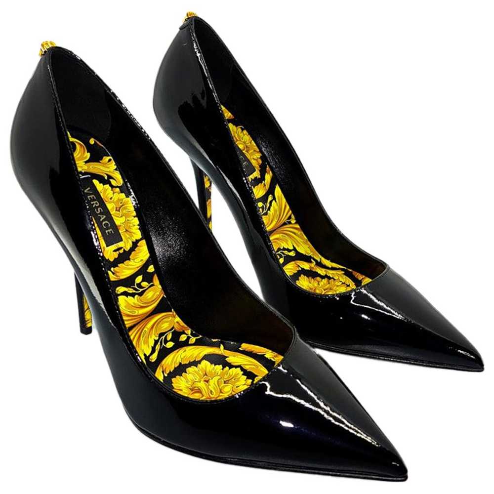 Versace Medusa Aevitas patent leather heels - image 1