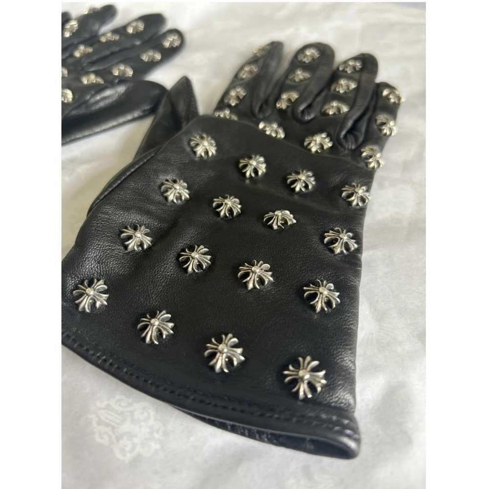 Chrome Hearts Leather gloves - image 5