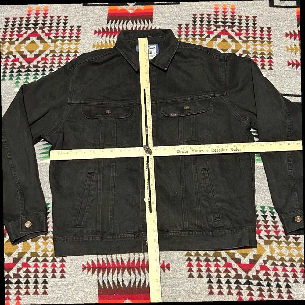 Lee Genuine 90s Black Lee Vintage Columbia Record… - image 3