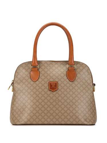 Céline Pre-Owned 1994 Macadam Dome satchel - Brown