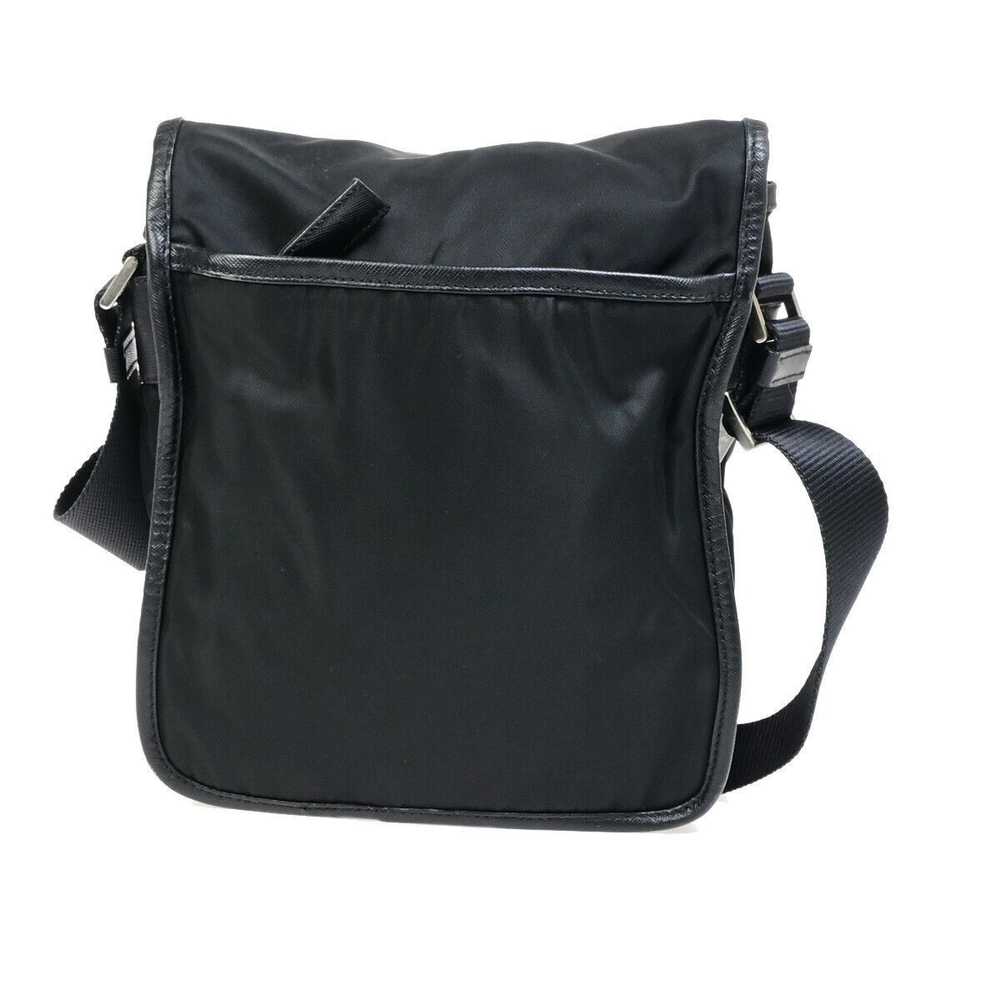 Prada Tessuto Black Synthetic Shoulder Bag (Pre-O… - image 2