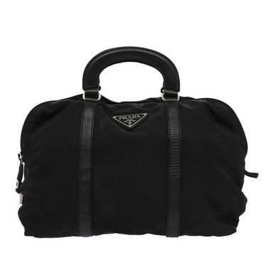 Prada Tessuto Black Synthetic Handbag (Pre-Owned)