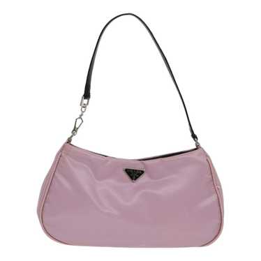 Prada Tessuto Pink Synthetic Handbag (Pre-Owned)