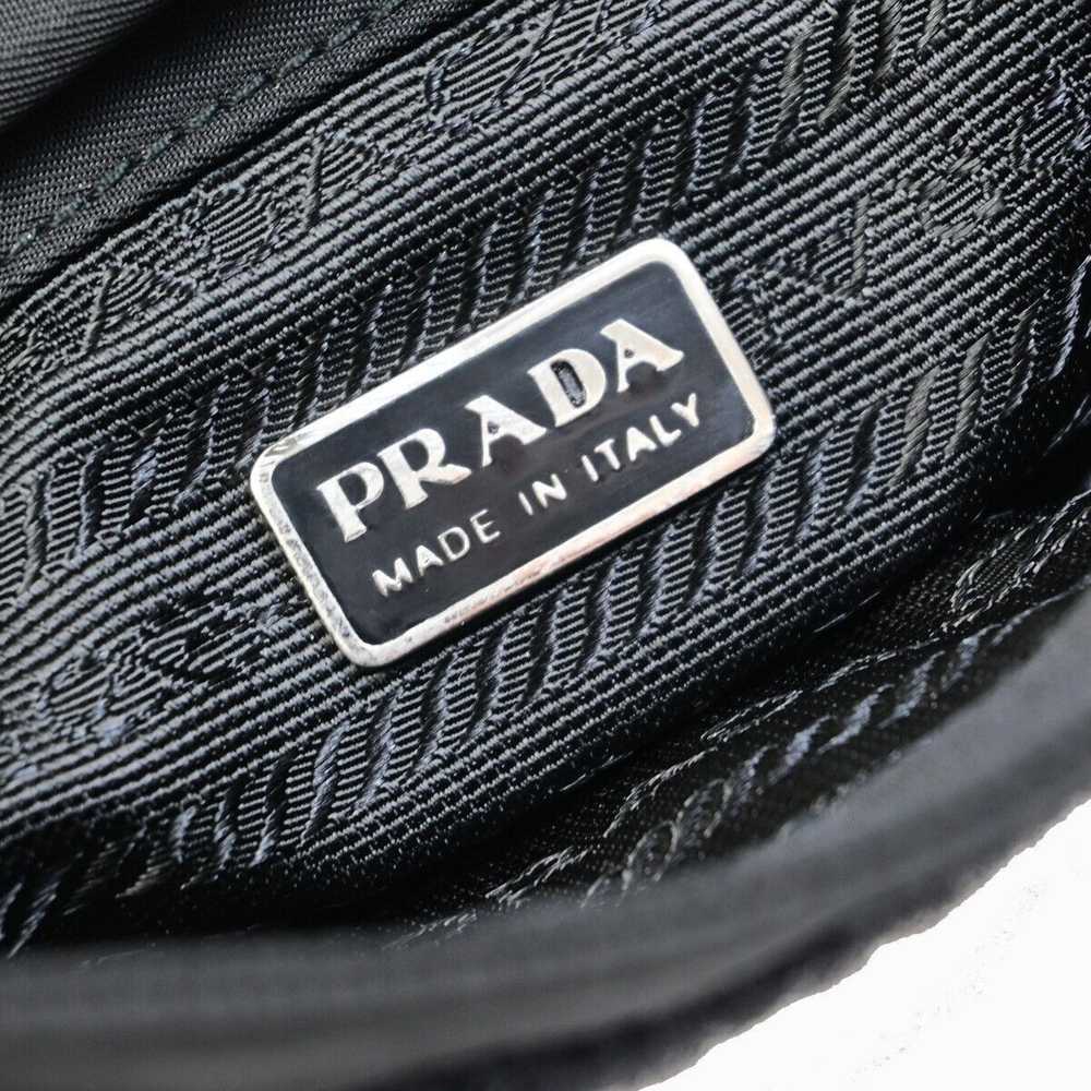 Prada Tessuto Black Synthetic Clutch Bag (Pre-Own… - image 7