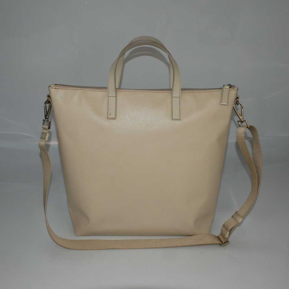 Prada Prada Saffiano Leather Travel Tote Bag - image 3