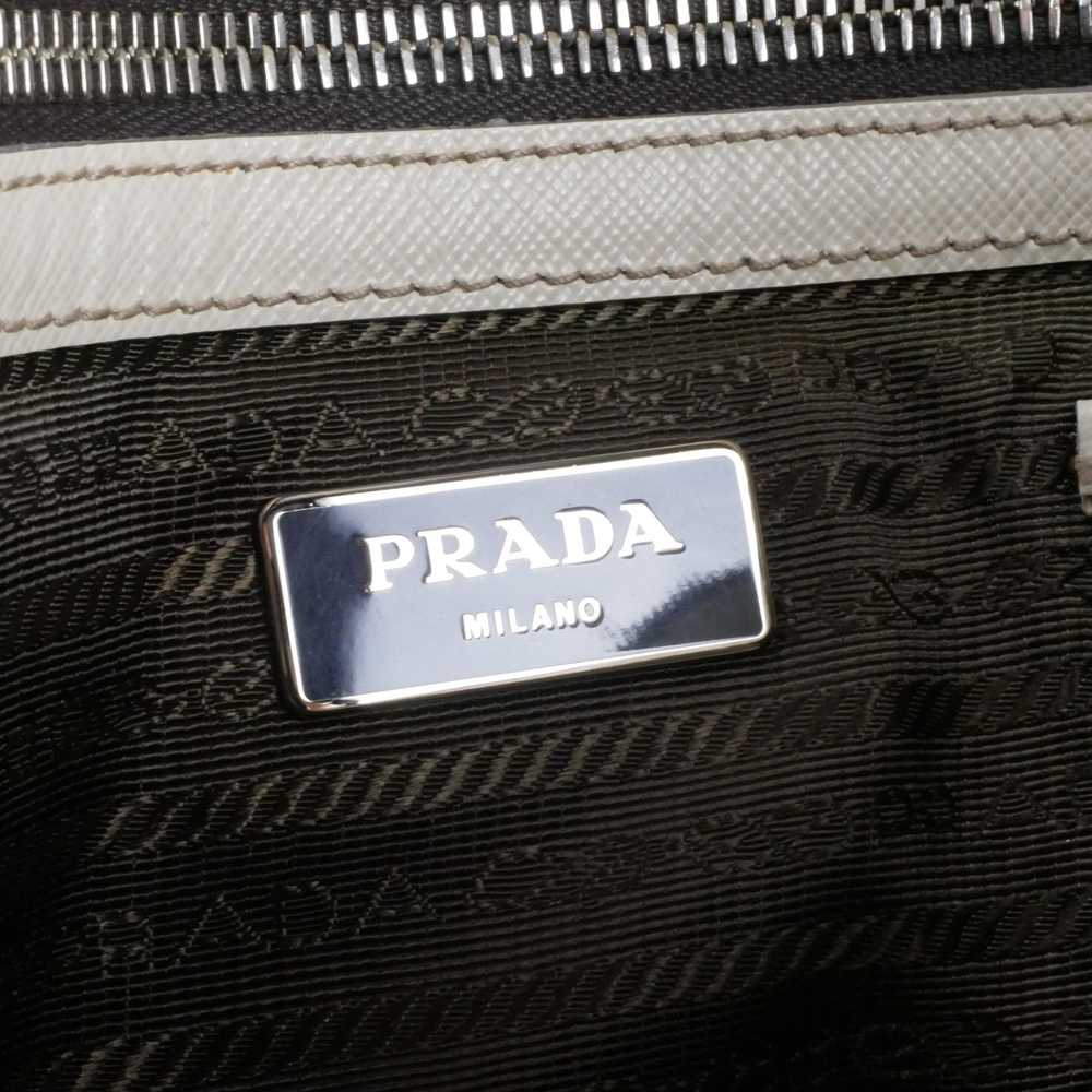 Prada Prada Saffiano Leather Travel Tote Bag - image 8