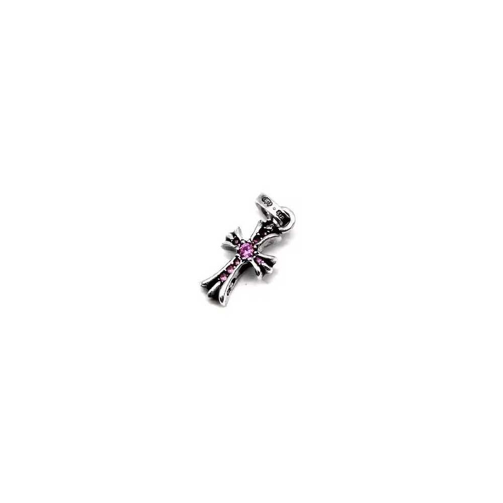 Chrome Hearts Chrome Hearts 925 Silver Pink Diamo… - image 2