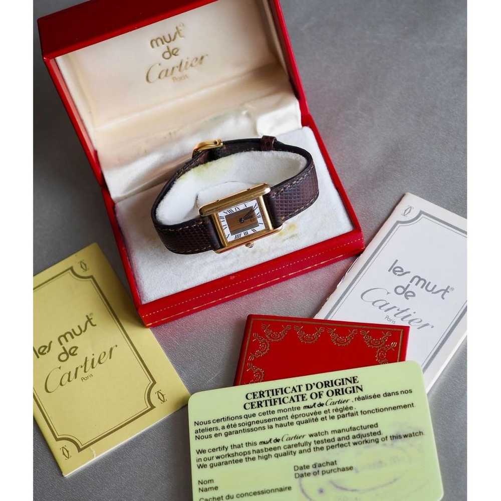 Cartier Tank Must watch - image 8