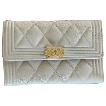 Chanel Boy leather wallet