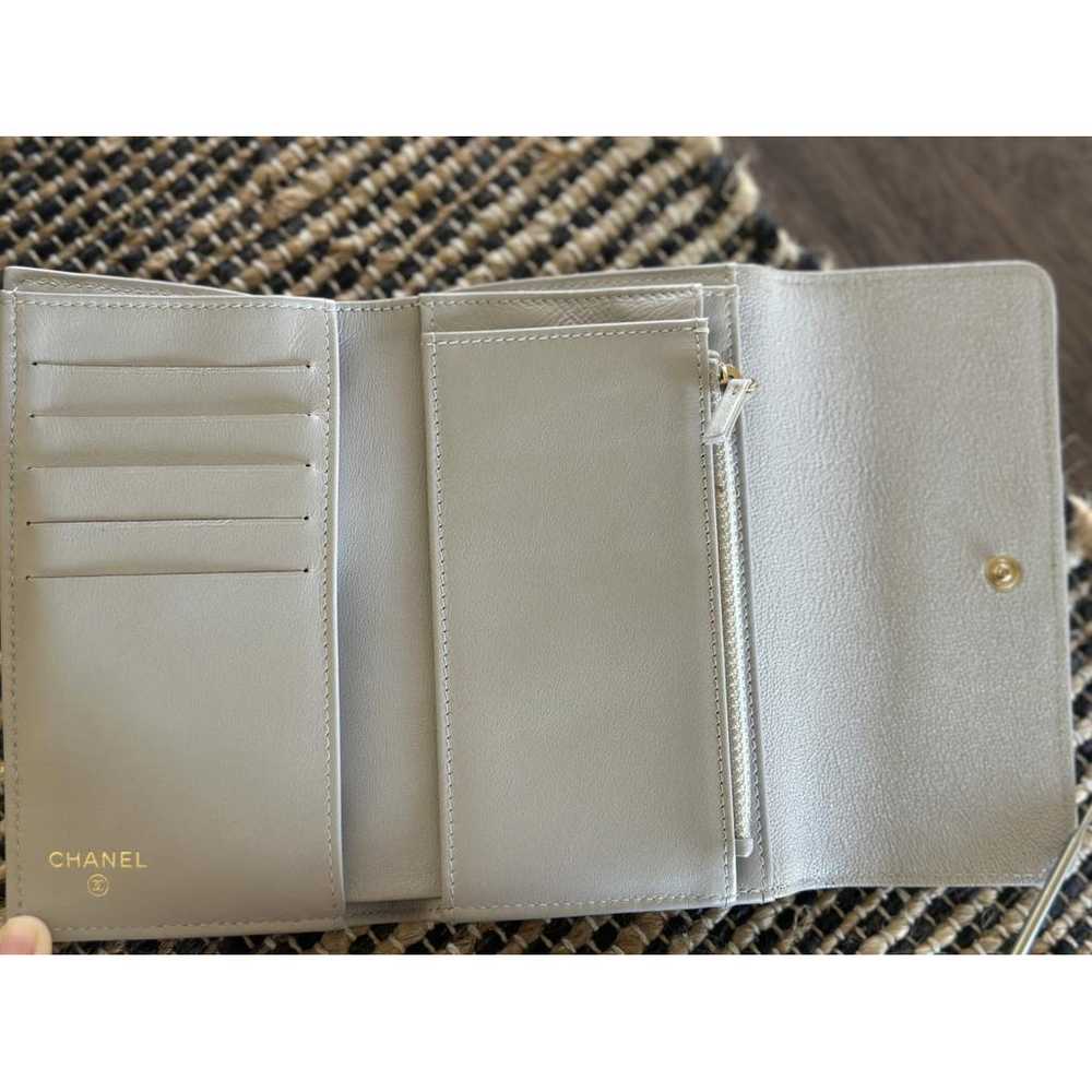 Chanel Boy leather wallet - image 7