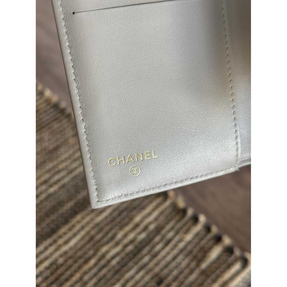 Chanel Boy leather wallet - image 8