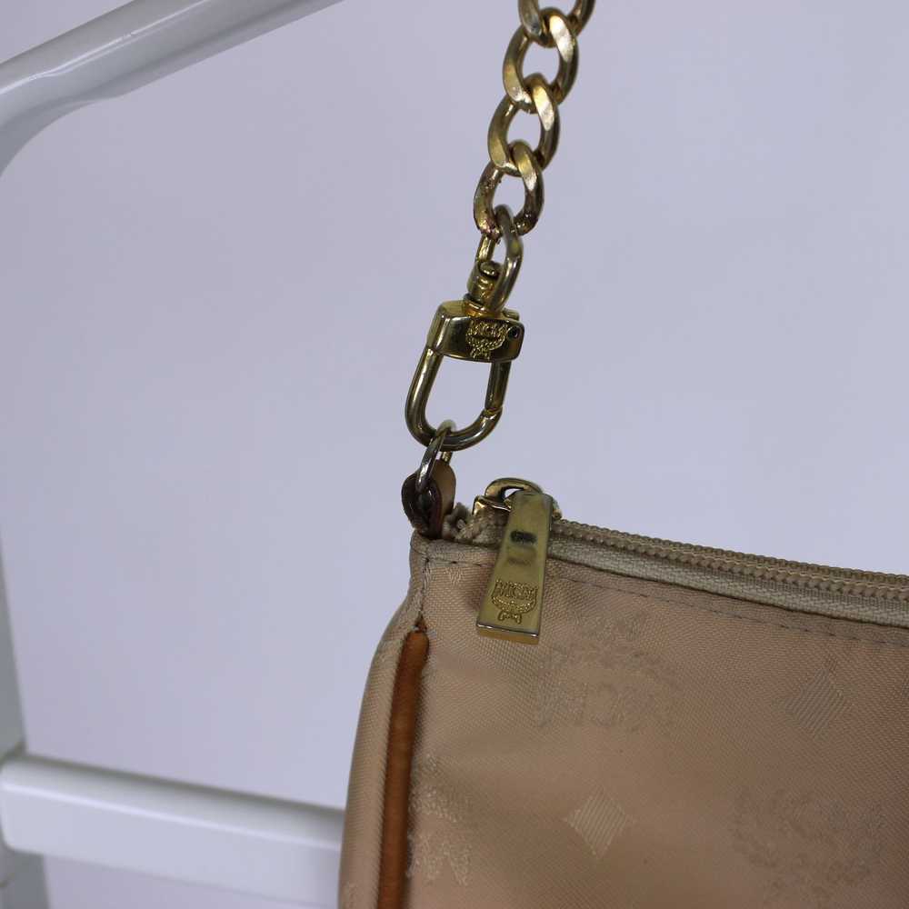 MCM × Vintage mcm vintage leather shoulder bag be… - image 5