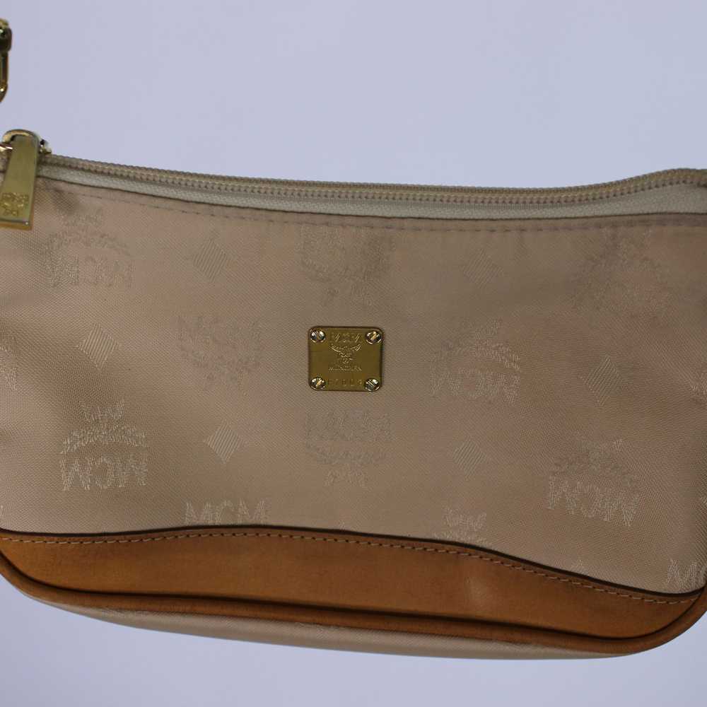 MCM × Vintage mcm vintage leather shoulder bag be… - image 7