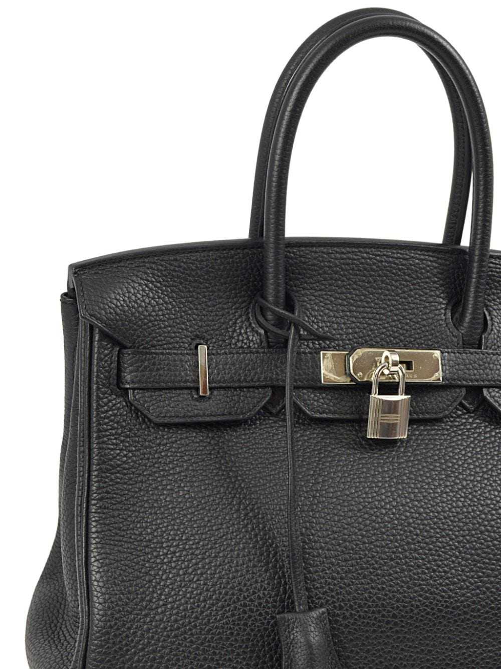 Hermès Pre-Owned 2015 Birkin 30 handbag - Black - image 3