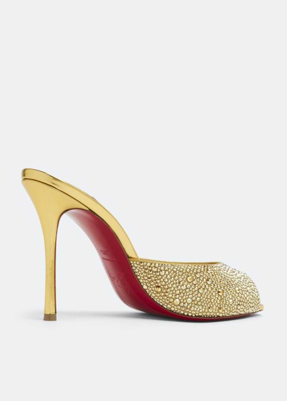 Christian Louboutin o1s1wg110924 Me Dolly Strass … - image 3