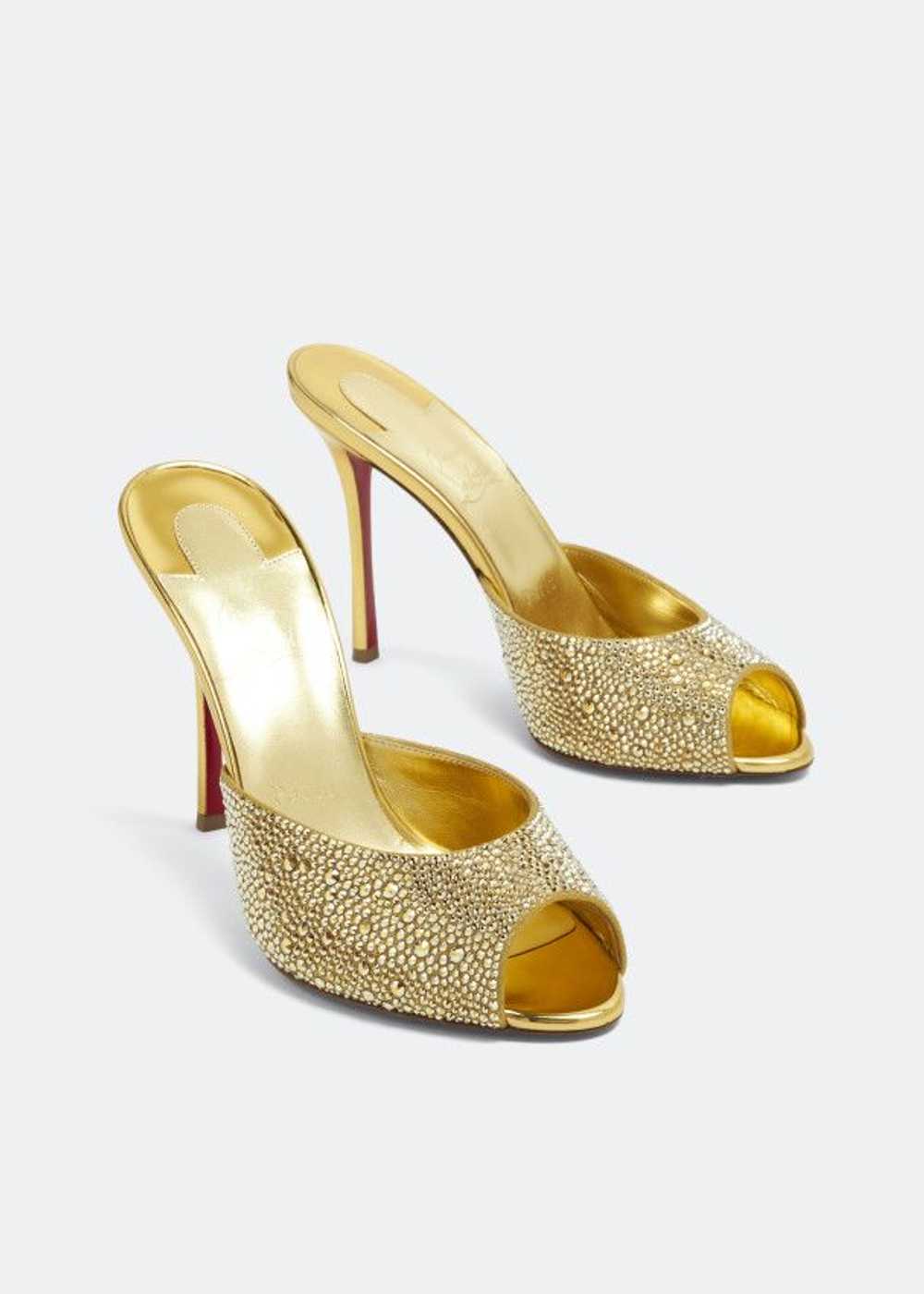 Christian Louboutin o1s1wg110924 Me Dolly Strass … - image 4