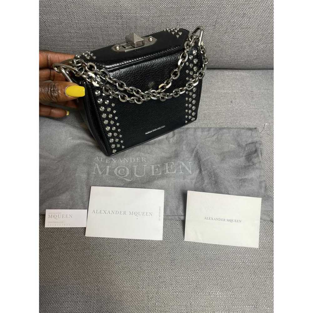 Alexander McQueen Box 16 leather handbag - image 2