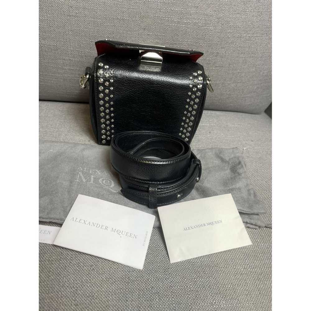 Alexander McQueen Box 16 leather handbag - image 9