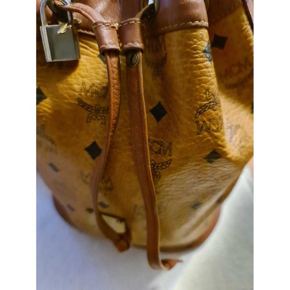 MCM Heritage Drawstring leather crossbody bag - image 8