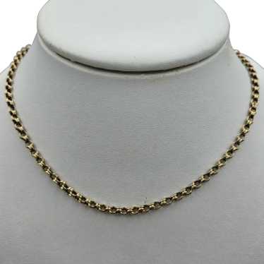 14K 26in. Victorian Chain - C.  1890