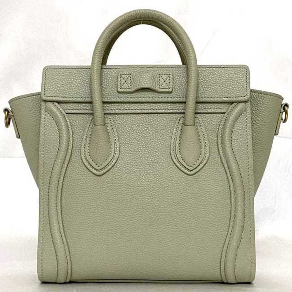 Celine Celine 2-way shoulder bag luggage nano sho… - image 4