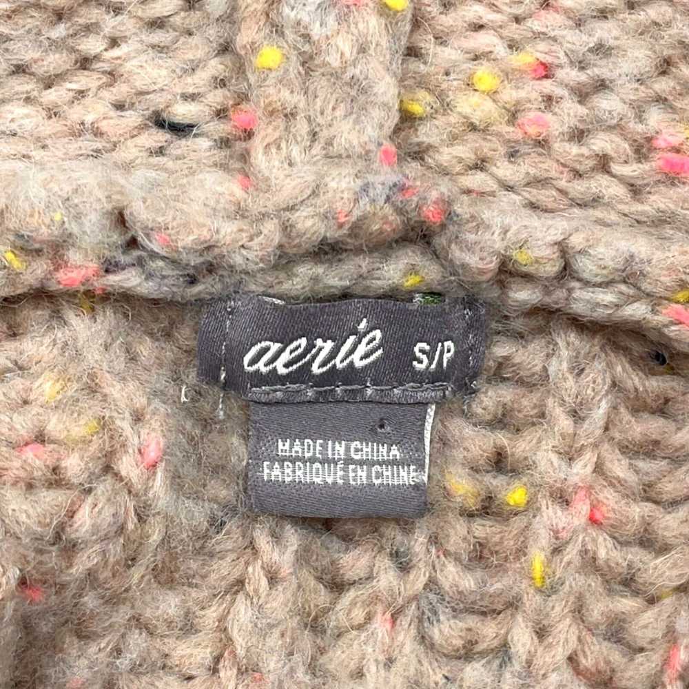 Vintage AERIE Open Road Speckled Sweater Hoodie W… - image 3