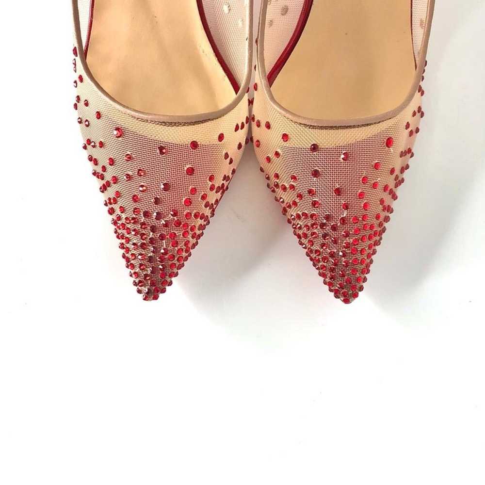 Christian Louboutin Follies Strass vinyl heels - image 4