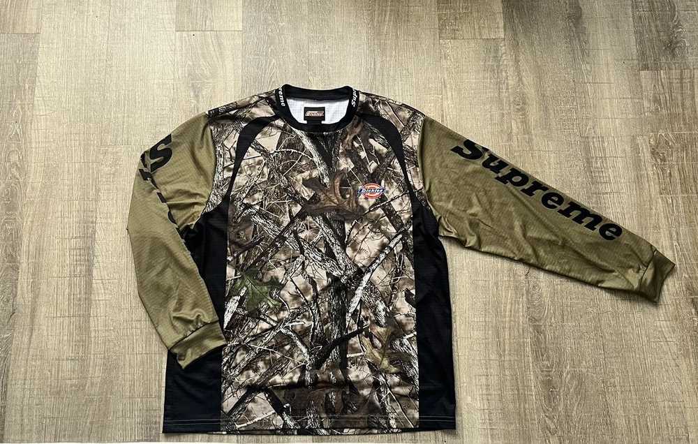 Streetwear × Supreme Supreme Dickies Jersey Camo - image 1