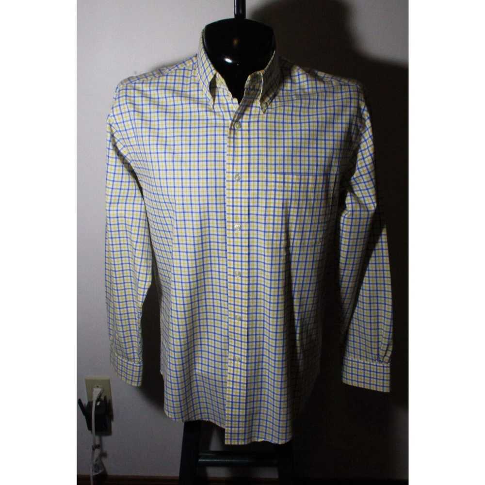 Brooks Brothers Men's BROOKS BROTHERS Yellow Blue… - image 1