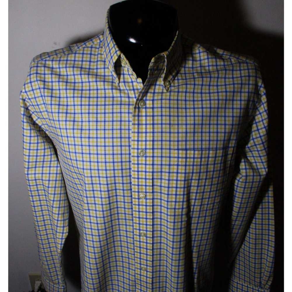 Brooks Brothers Men's BROOKS BROTHERS Yellow Blue… - image 2