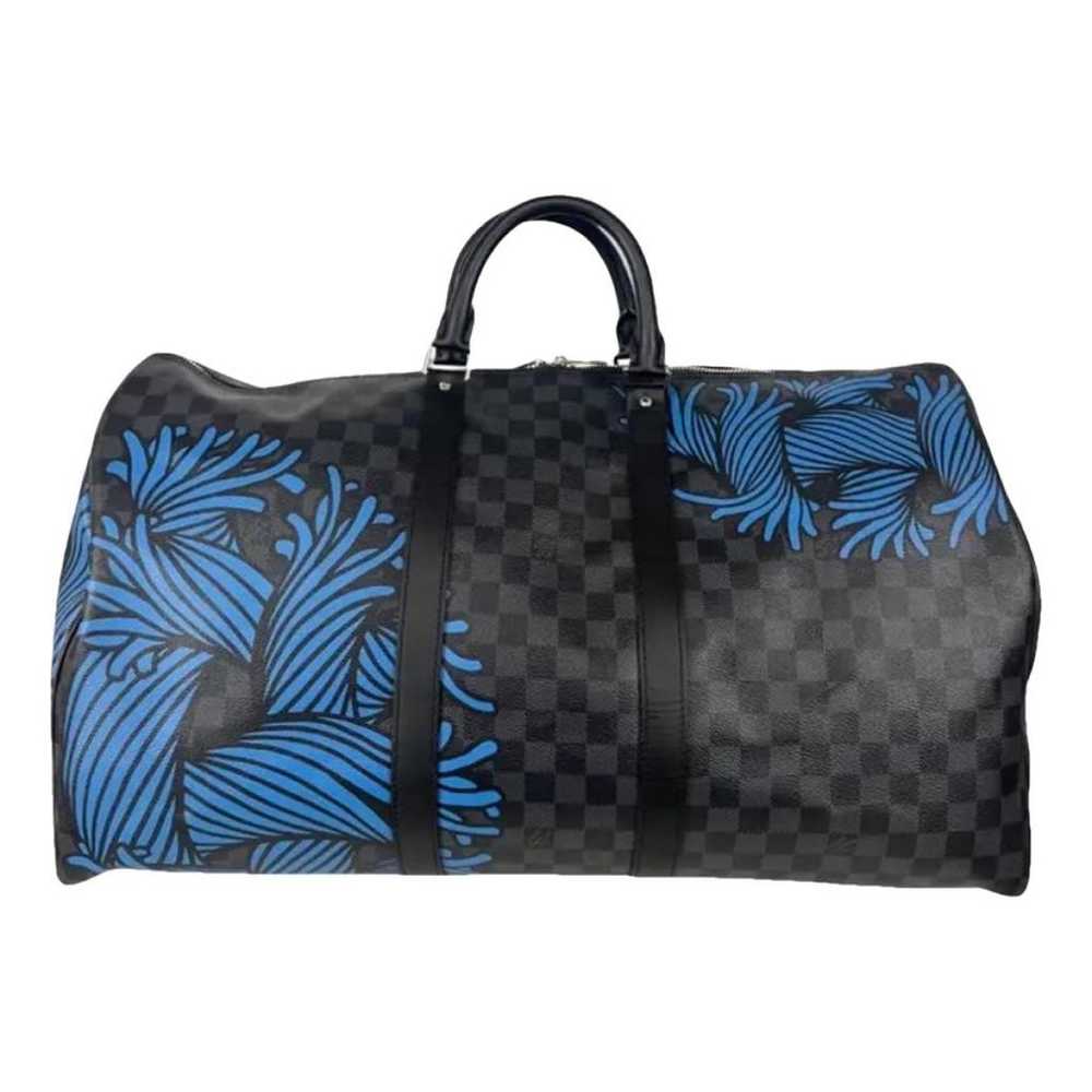 Louis Vuitton Keepall cloth travel bag - image 1