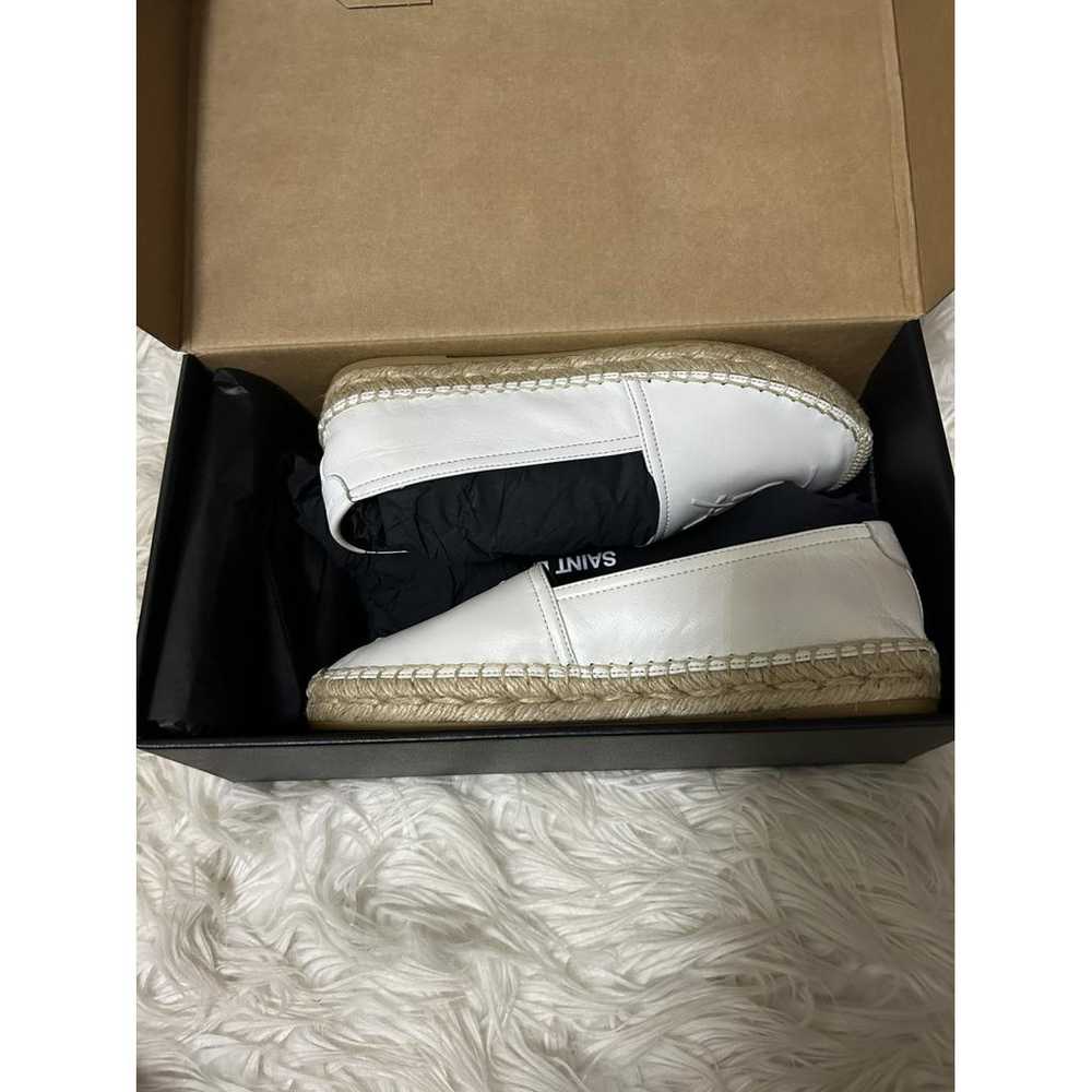 Saint Laurent Leather espadrilles - image 2